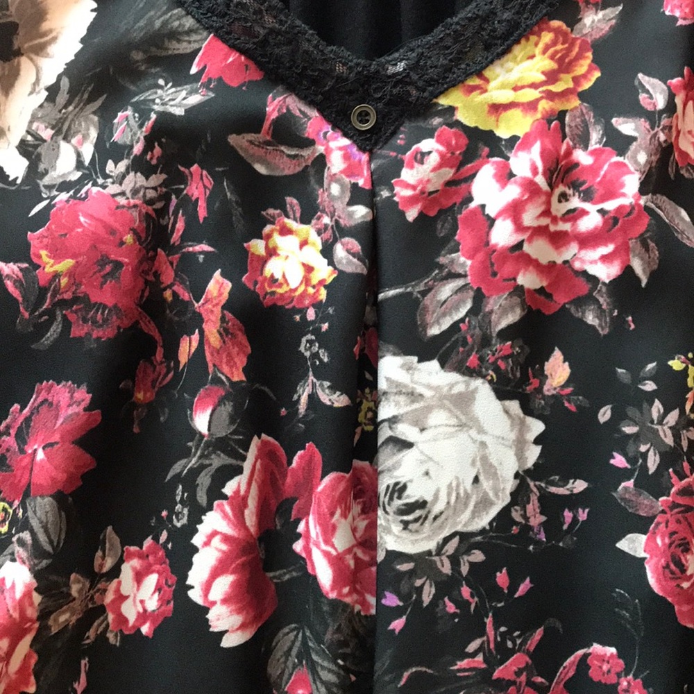 Floral tank top